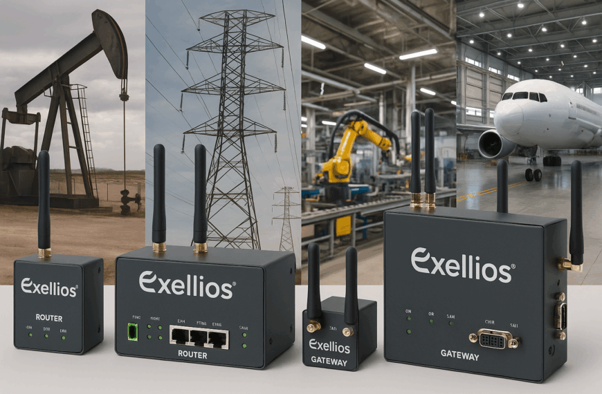 Exellios® Router Solutions Conectividad Inigualable para Aplicaciones de Misión Crítica
