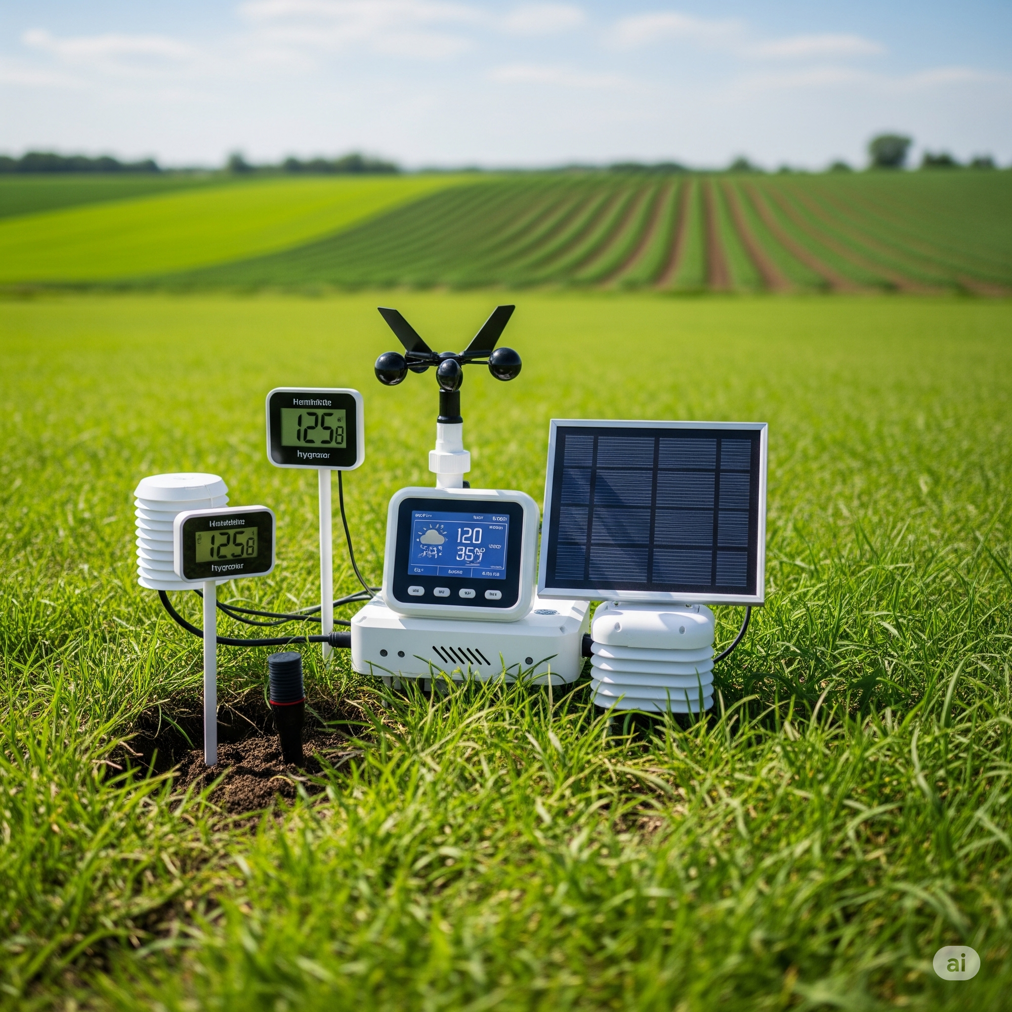 Exellios® Estación Meteorológica IoT: Telemetría Inalámbrica de Alto Desempeño
Monitoreo Ambiental Preciso con Sensores WTS y Tecnología LoRaWAN®