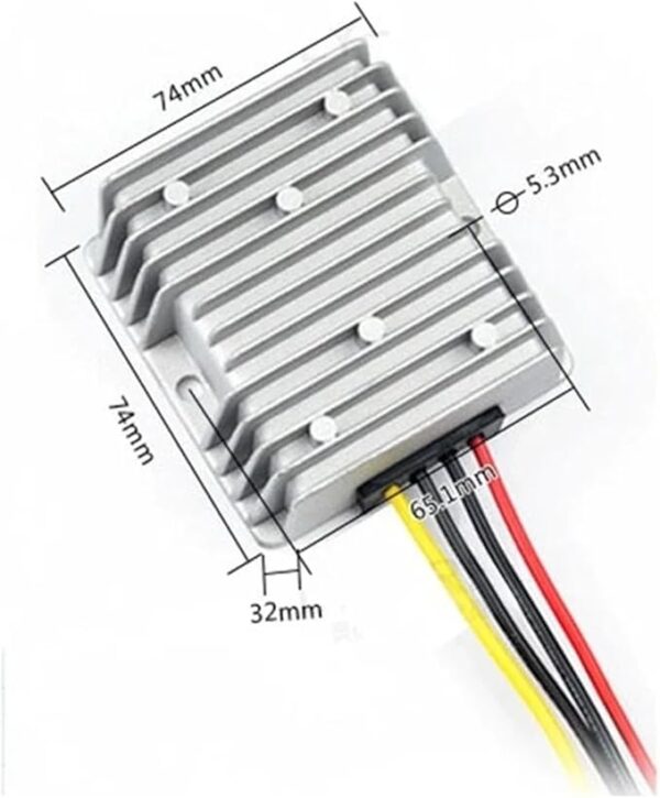 CONVERTIDOR DC-DC DGXBY Y2-C1248 | ELEVADOR 12V A 48V 3A (144W)