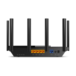 Router WiFi 6 Doble Banda / AX5400 MU-MIMO 4X4 y OFDMA / 1 puerto WAN 10/100/1000 Mbps / 4 puertos LAN 10/100/1000 Mbps / 1 puerto USB 3.0 / 6 potentes antenas / Administración App (Tether) o Página web / Protección HomeShield - Image 3