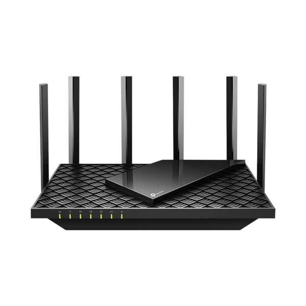 Router WiFi 6 Doble Banda / AX5400 MU-MIMO 4X4 y OFDMA / 1 puerto WAN 10/100/1000 Mbps / 4 puertos LAN 10/100/1000 Mbps / 1 puerto USB 3.0 / 6 potentes antenas / Administración App (Tether) o Página web / Protección HomeShield