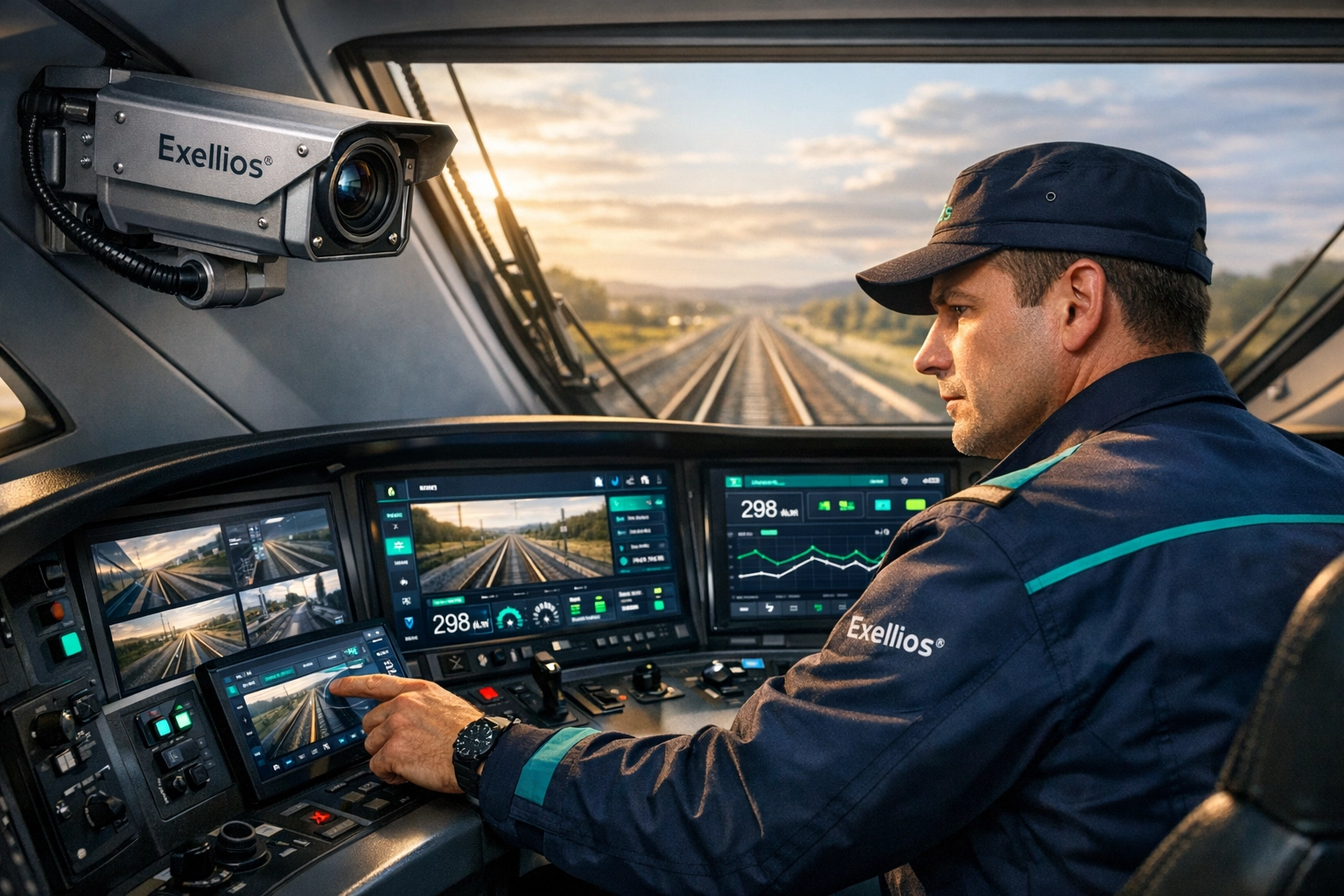 Exellios®: Revolucionando la Videovigilancia Móvil en Sistemas Ferroviarios mexico