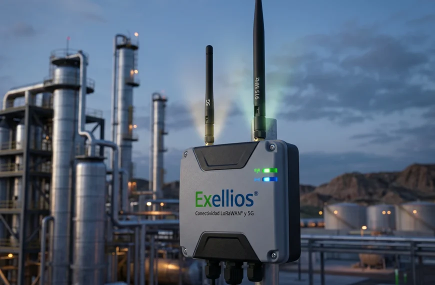 Exellios® El Futuro de la Conectividad Industrial con LoRaWAN® y 5G