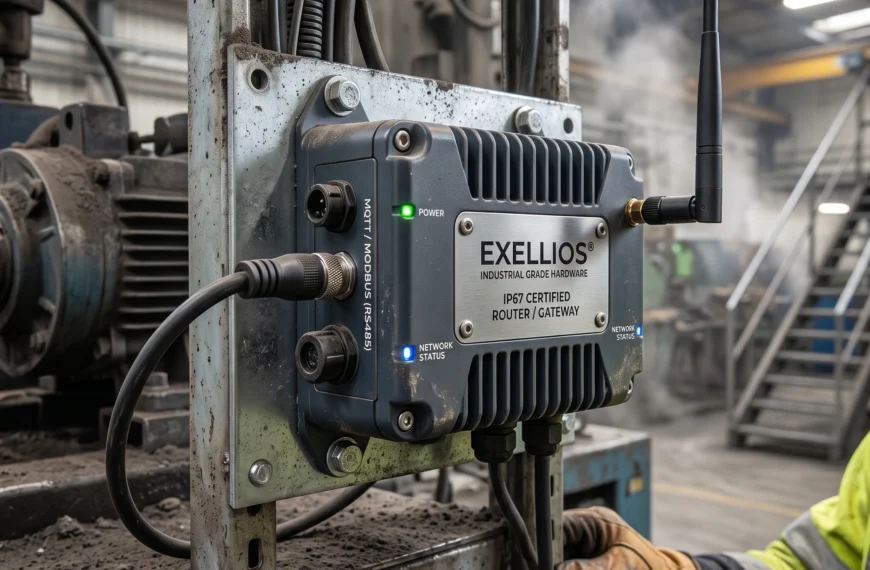 Exellios® Hardware de Grado Industrial: Conectividad Robusta para Entornos Exigentes