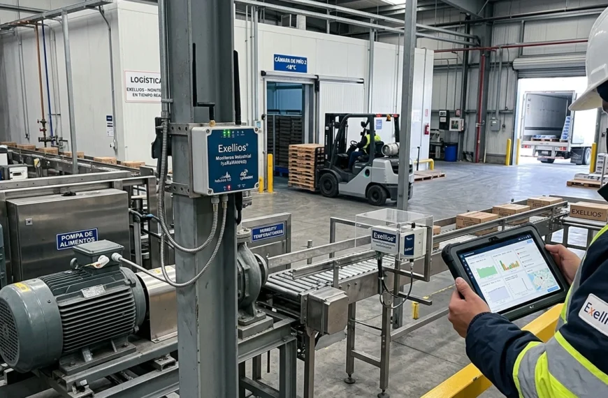 Exellios® Monitoreo Industrial: Transformando la Industria 4.0 y la Cadena de Frío en Mexico